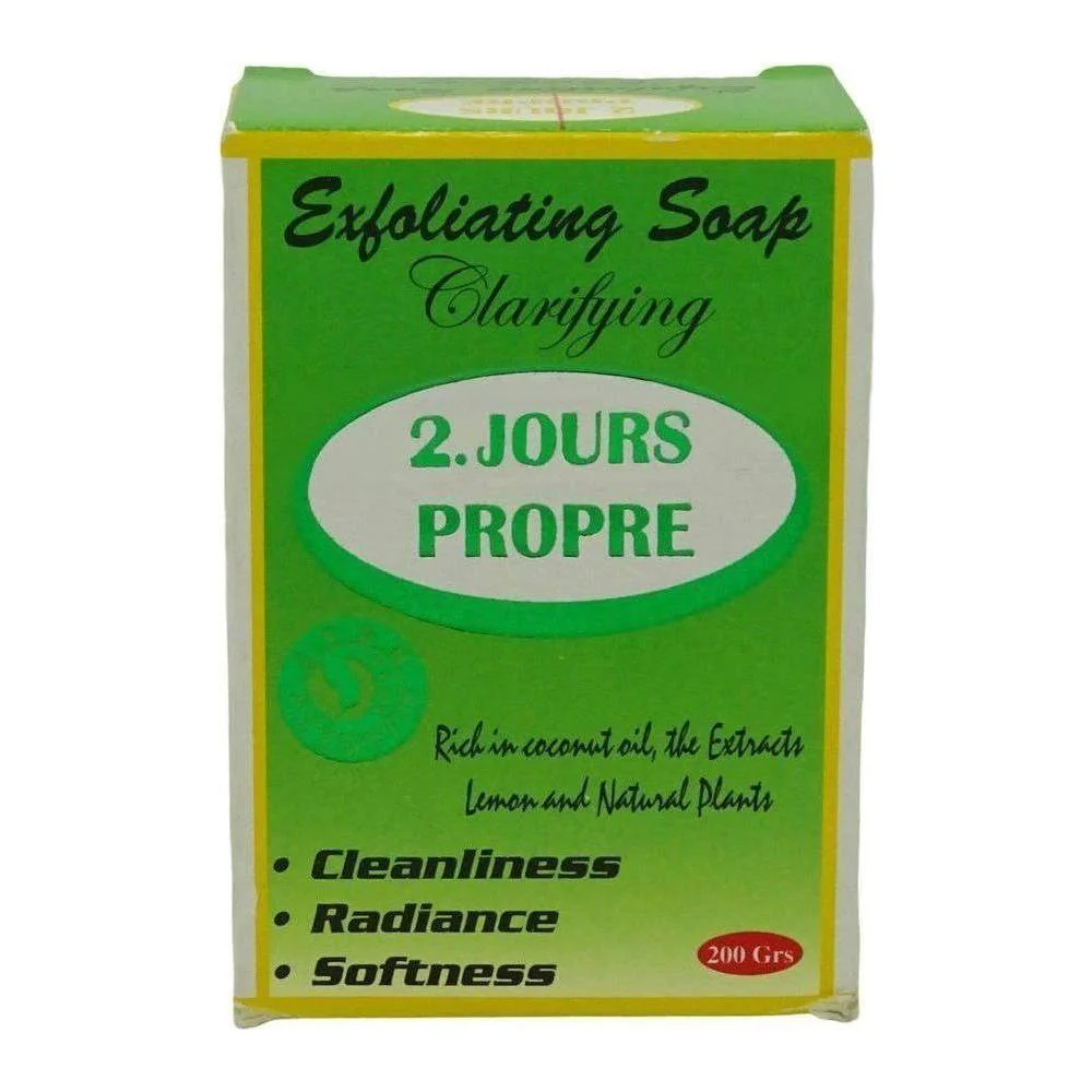 2 Jours Propre Exfoliating Clarifying Soap 200gr