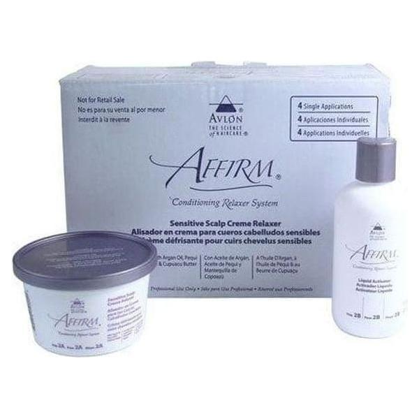 Affirm Sensitive Scalp Kit Relaxer 4 Pack