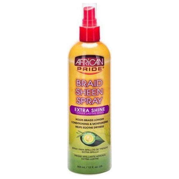 African Pride Braid Sheen Spray Extra Shine 355ml