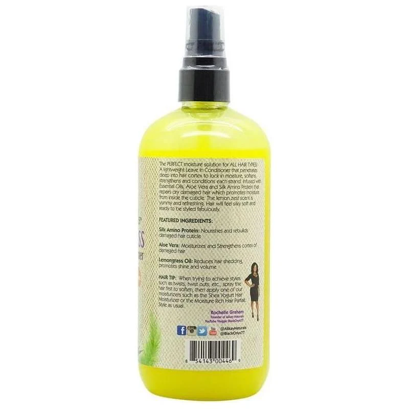 Alikay Naturals Lemongrass Leave-In Conditioner 437ml - Image 2