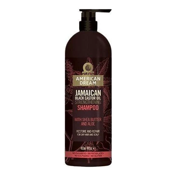 American Dream Jamaican Black Castor Oil Strengthening Shampoo 16 Oz