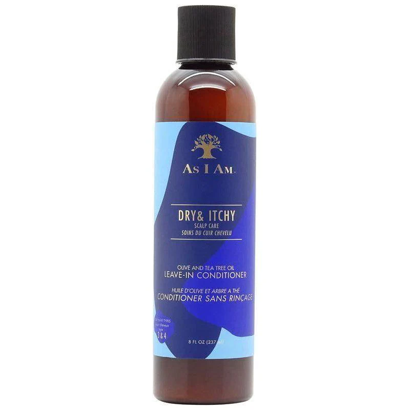 As I Am Dry & Itchy Olive and Tea Tree Oil Leave-In Conditioner 237ml