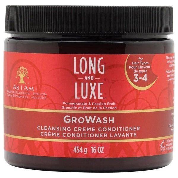 As I Am Long and Luxe Pomegranate & Passion Fruit GroWash 454g - Image 2
