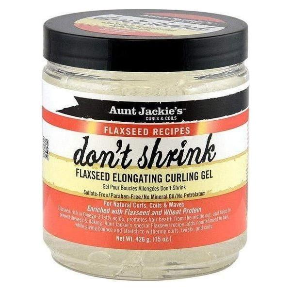 Aunt Jackie's Don't Shrink Flaxseed Elongating Curling Gel 15oz