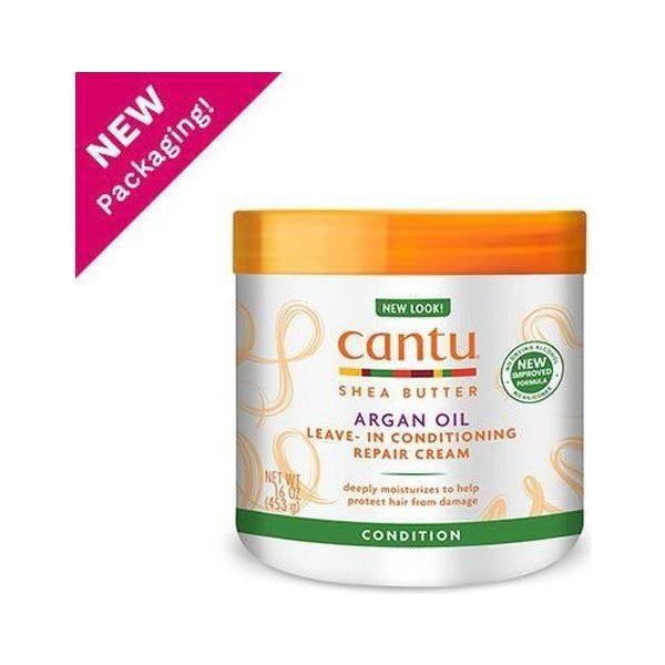 Cantu Argan Oil Leave-In Conditioner Repair Cream 453g