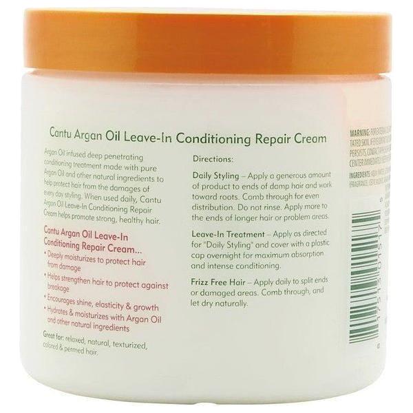Cantu Argan Oil Leave-In Conditioner Repair Cream 453g - Image 3