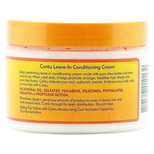 Cantu Shea Butter for Natural Hair Leave-in Conditioning Cream 340ml - Image 3