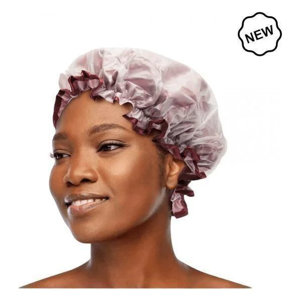Cantu Shower Cap Satin/Terry Lined Design - Image 2