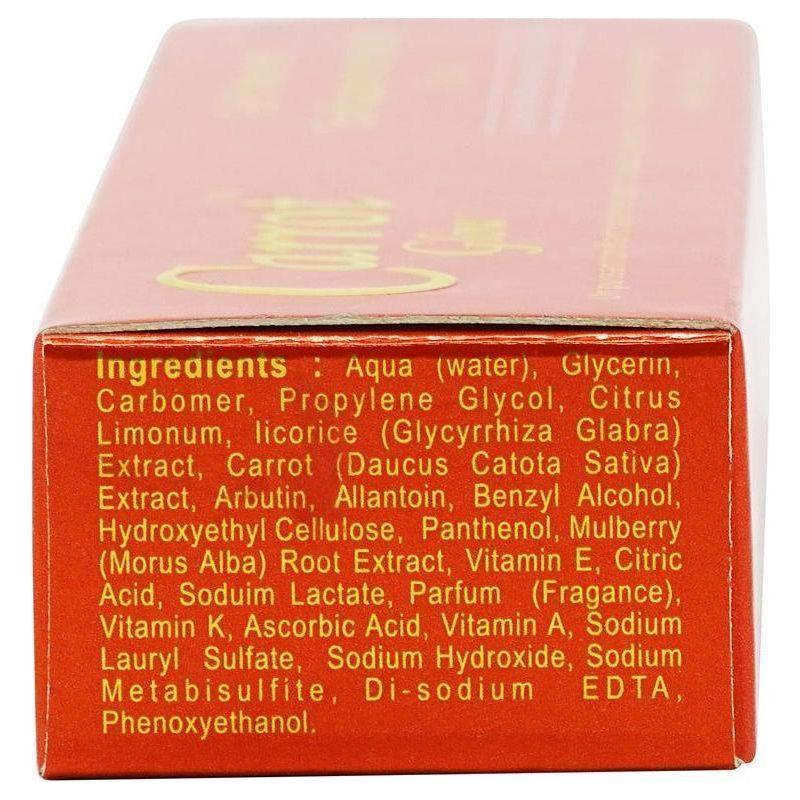 Carrot Glow Intense Toning Treatment Gel with Carrot Oil & Vitamin A,K,E Complex 30g - Image 3