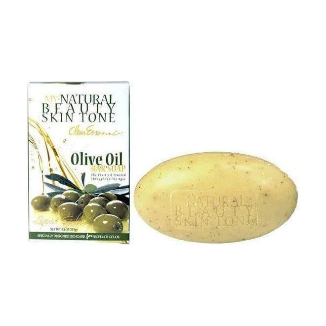 Clear Essence My Natural Beauty Skin Tone Olive Oil Soap 6.1 Oz