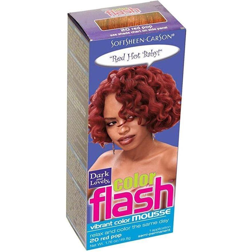 Dark and Lovely Soft Sheen-Carson Color Flash Vibrant Color Mousse 1.76 oz - Image 13