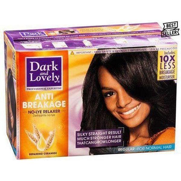 Dark & Lovely Anti Breakage No Lye Relaxer Kit 1 Application Regular