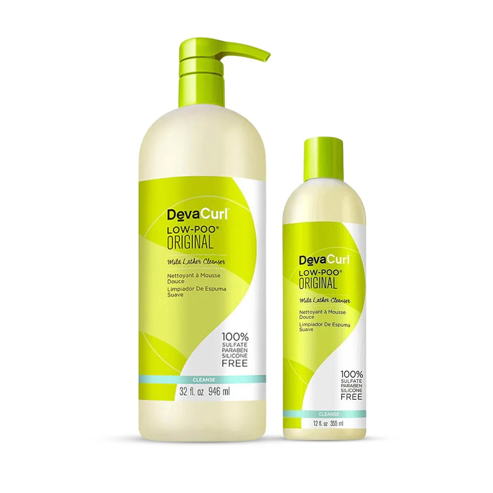Deva Curl Low-Poo Original Mild Lather Cleanser 355ml/946ml - Image 7