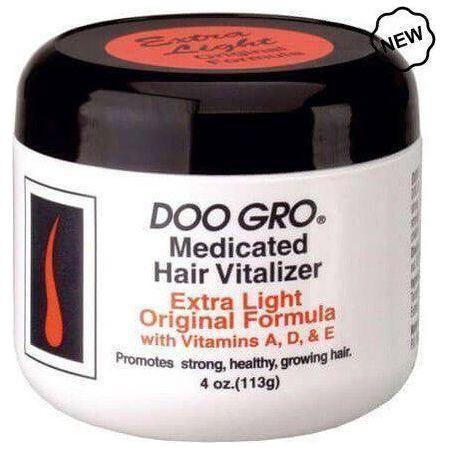 Doo Gro Medicated Extra Light Orignal Formula Hair Vitalizer with Vitamin A , D & E 113g