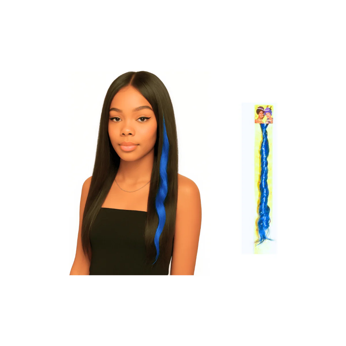Dream Hair 2 Clip-In Extensions 16"/40Cm Design 16  Strähnen Kunsthaar