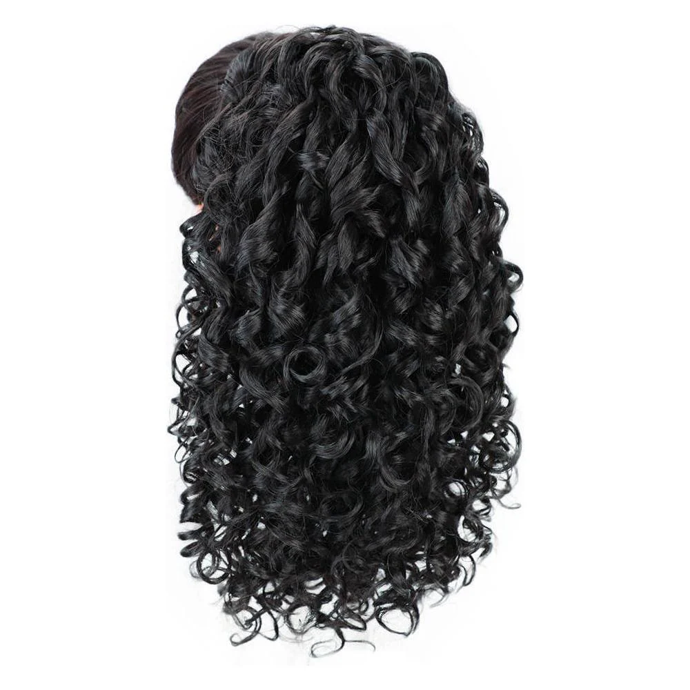 Dream Hair Afro Curly Wave Ponytail 14" - Synthetic Hair - Image 3