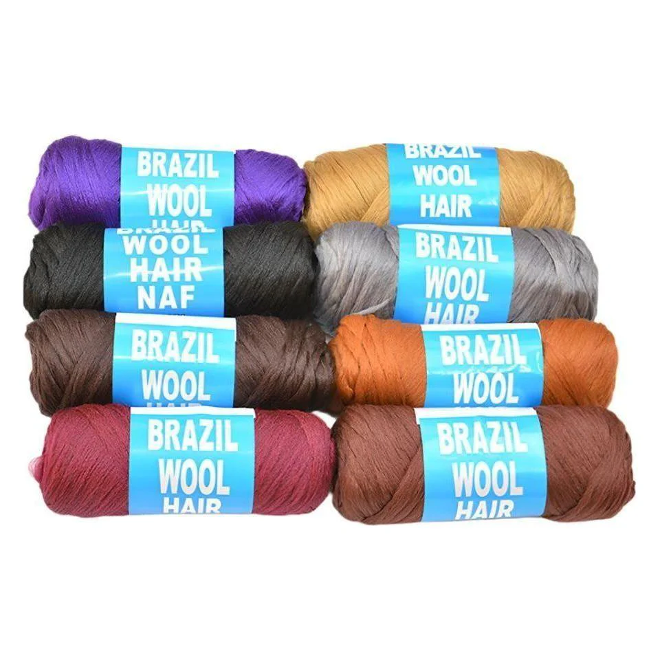Dream Hair Brazil Wool Hair 100% Acrylic Hand & Machine Knit