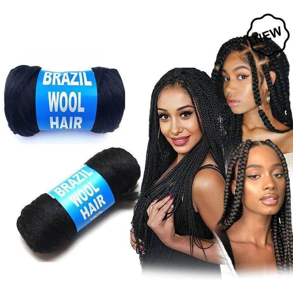 Dream Hair Brazil Wool Hair 100% Acrylic Hand & Machine Knit - Image 2