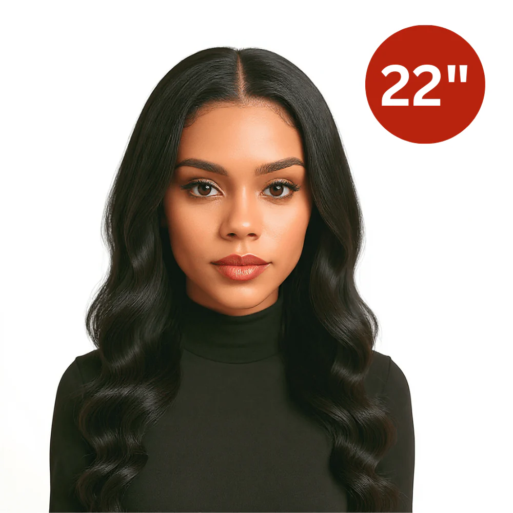 Dream hair Brazilian Hair Body Wave 4pcs + 14'' Lace Frontal (Natural Color) - Image 6