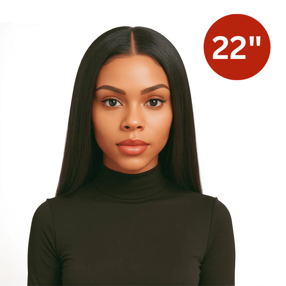 Dream hair Brazilian Hair Straight 4pcs + 14'' Lace Frontal (Natural Color) - Image 6