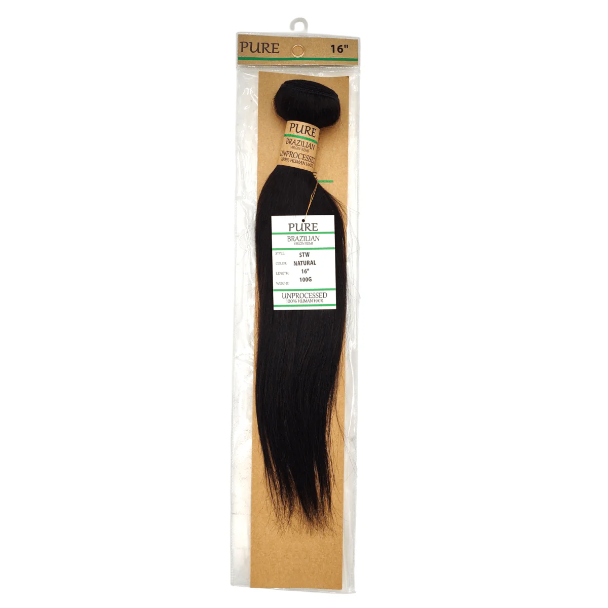 Dream Hair Brazilian Weft Straight Natural Color - Image 3