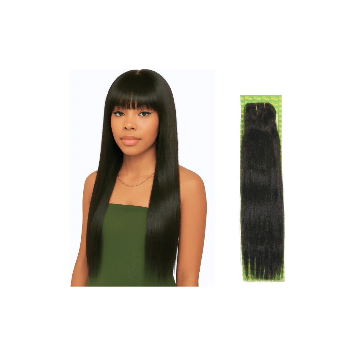 Dream Hair Clip-In Extensions Set, Human Hair