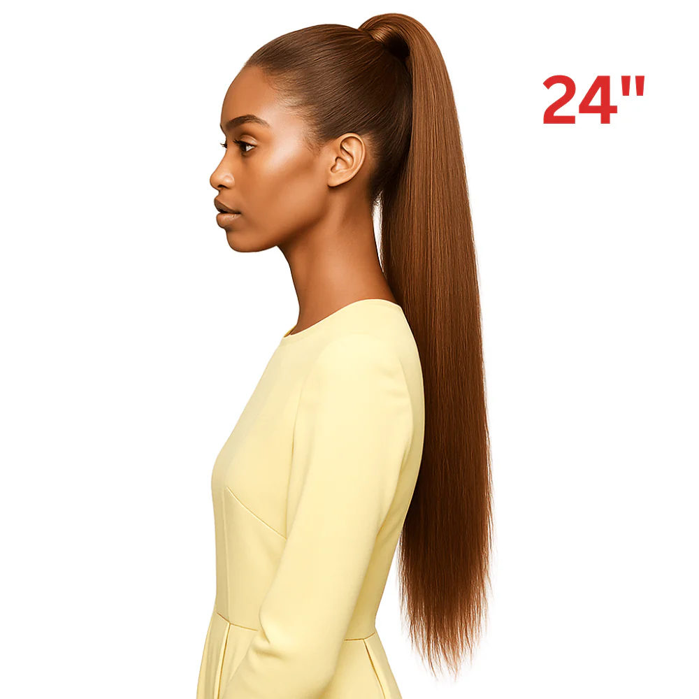 Dream Hair EL Ponytail Straight Human Hair 22" & 24" - Image 17