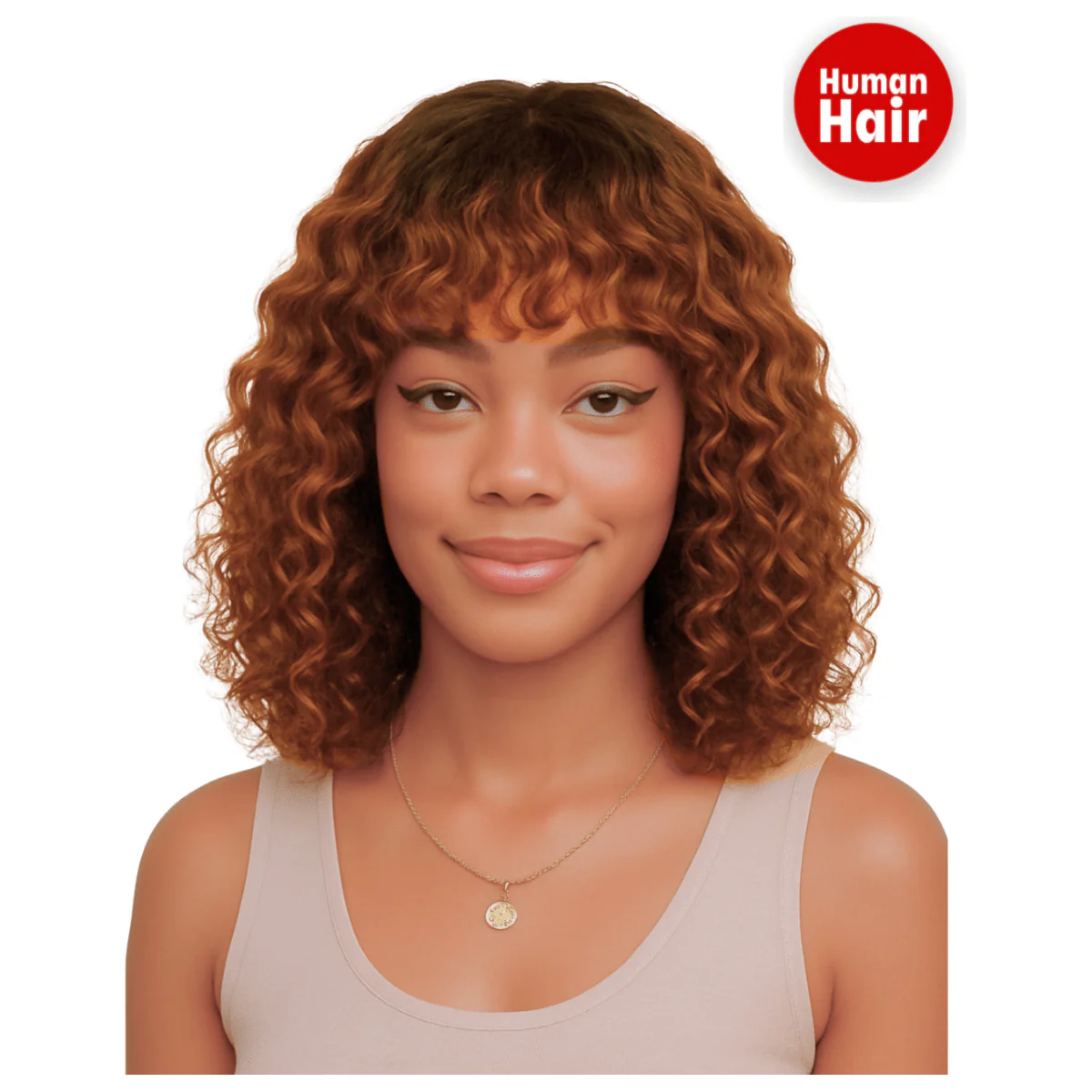 Dream Hair Human Hair bangs bob wig 12" - Image 4