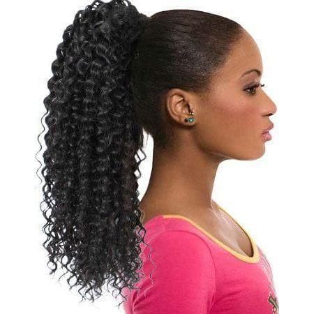 Dream Hair kinky Curly Machine Ponytail 14" - Synthetic Hair