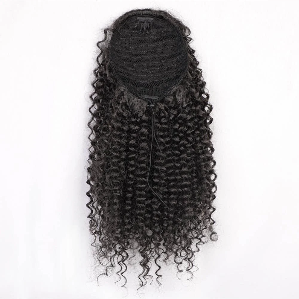 Dream Hair kinky Curly Machine Ponytail 14" - Synthetic Hair - Image 4
