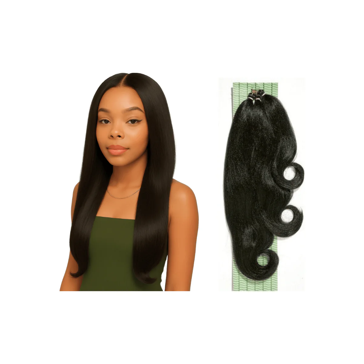 Dream Hair Pony Medium 16/24/30", 40/61/76Cm (3Pcs) Synthetic Hair