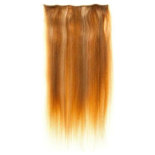 Dream Hair ponytail EL 5 Pcs Clips on Human Hair 16 :FS17/613