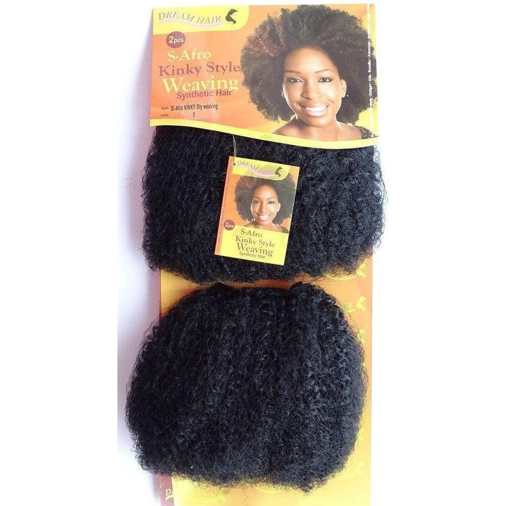 Dream Hair S-Afro Kinky Style Weaving Kunsthaar (2 Pcs.) - Image 2