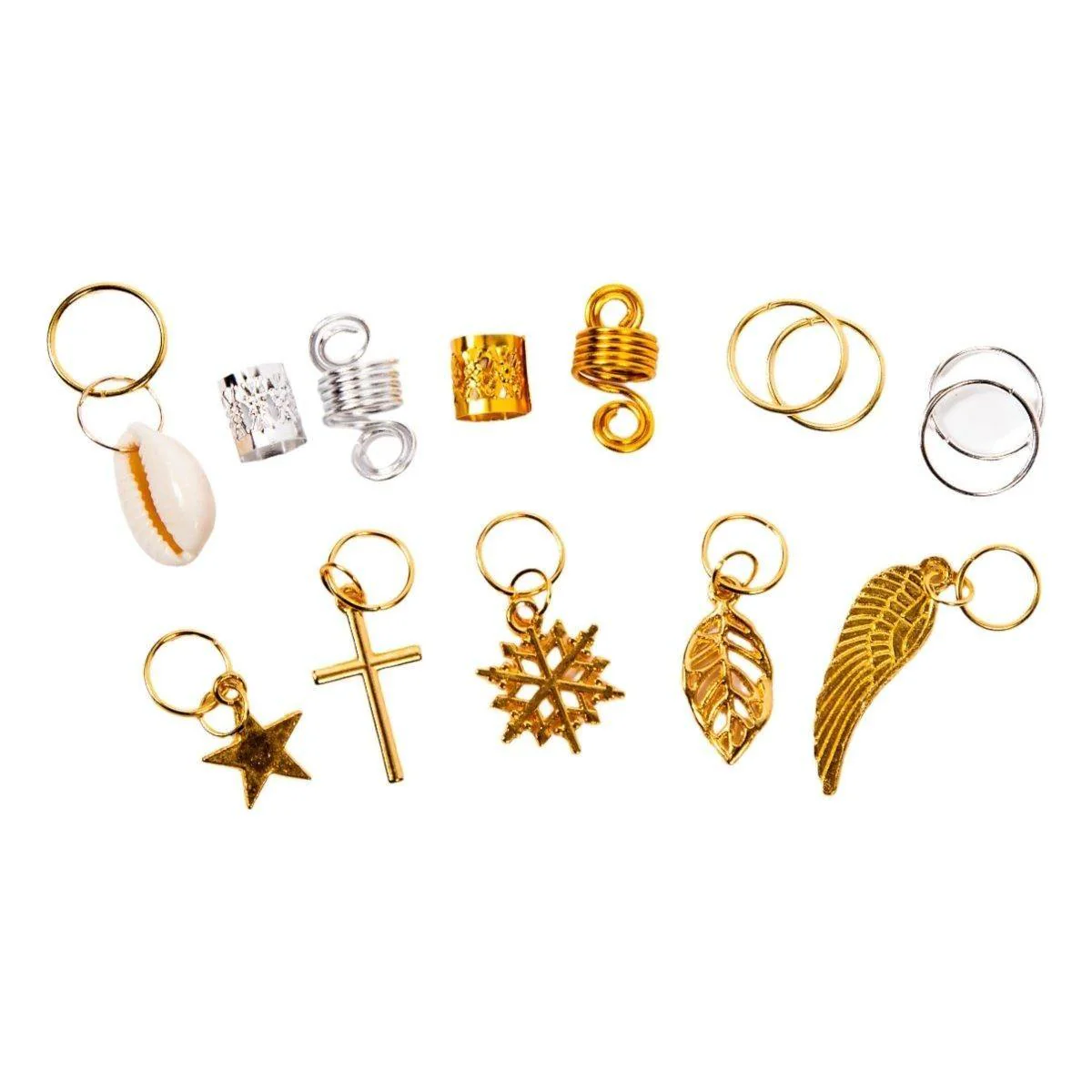 Dreamfix 200pcs Braiding Hair Rings 12 Style - Image 4