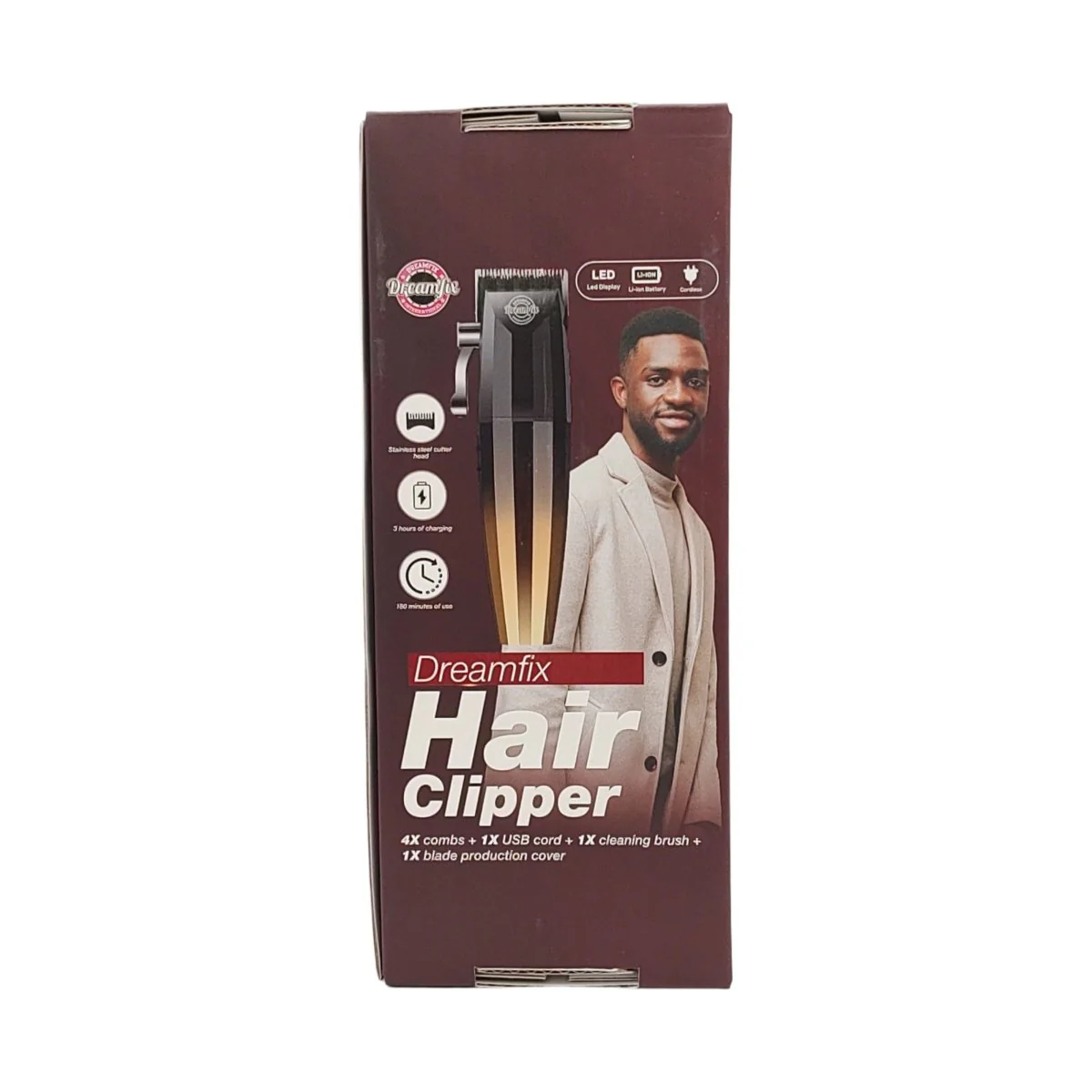 Dreamfix Cordless Hair Clippers for Men – USB Rechargeable - Image 4