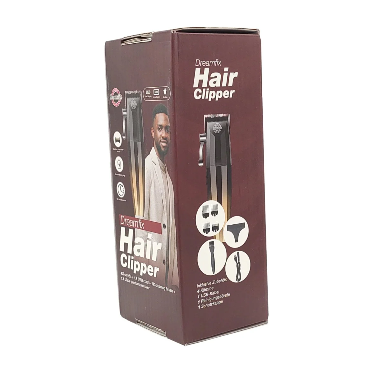 Dreamfix Cordless Hair Clippers for Men – USB Rechargeable - Image 5