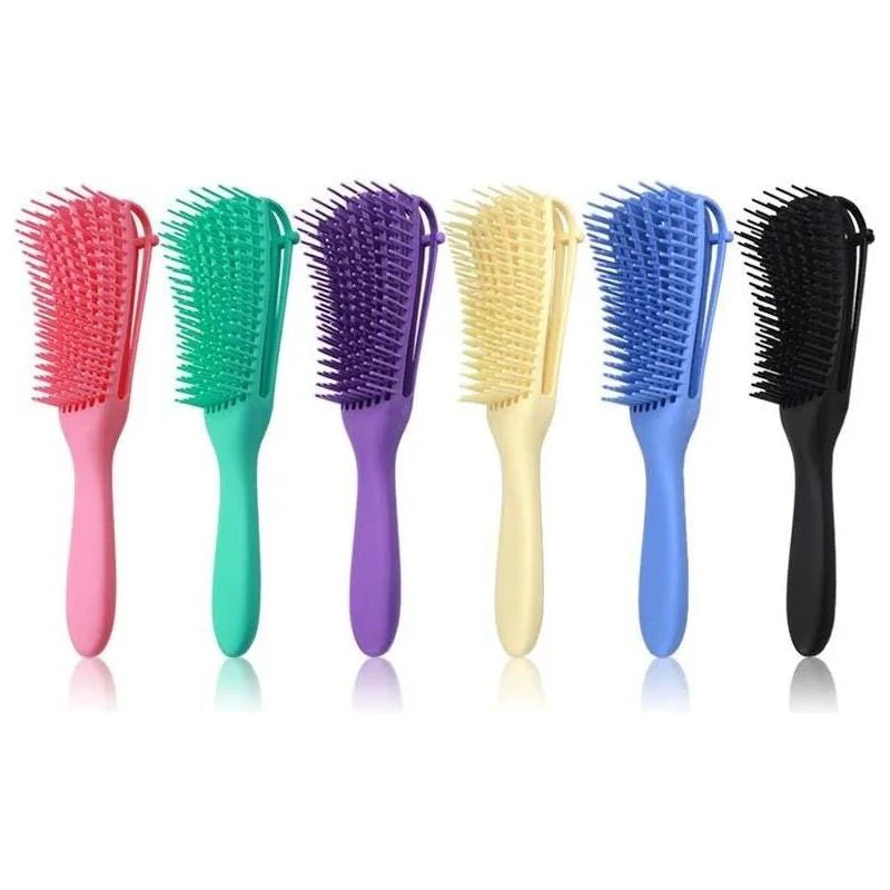 Dreamfix Detangler Hair Brush without/With Rubber Assorted - Image 4