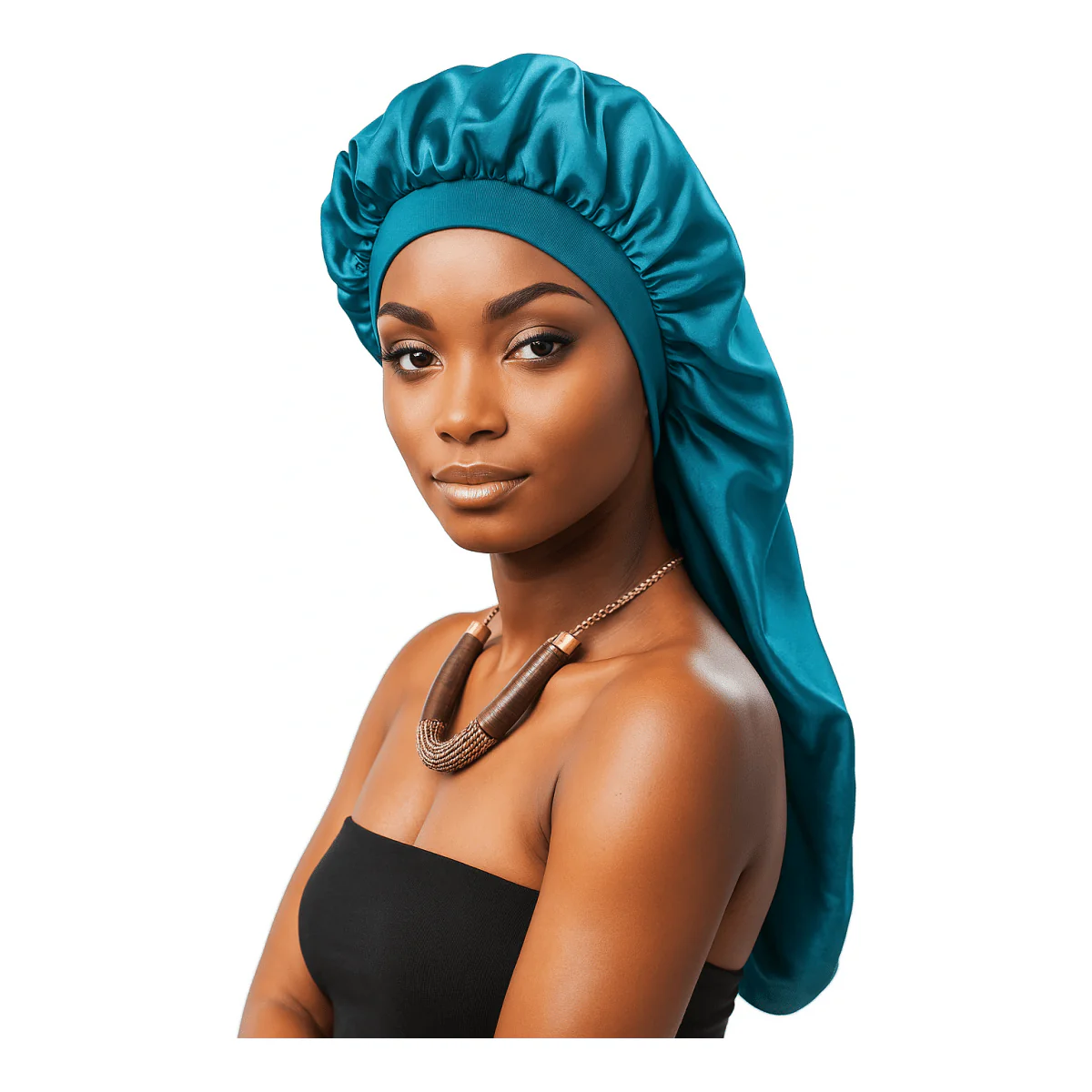 Dreamfix Double Layer Long Hair Bonnet - Image 3