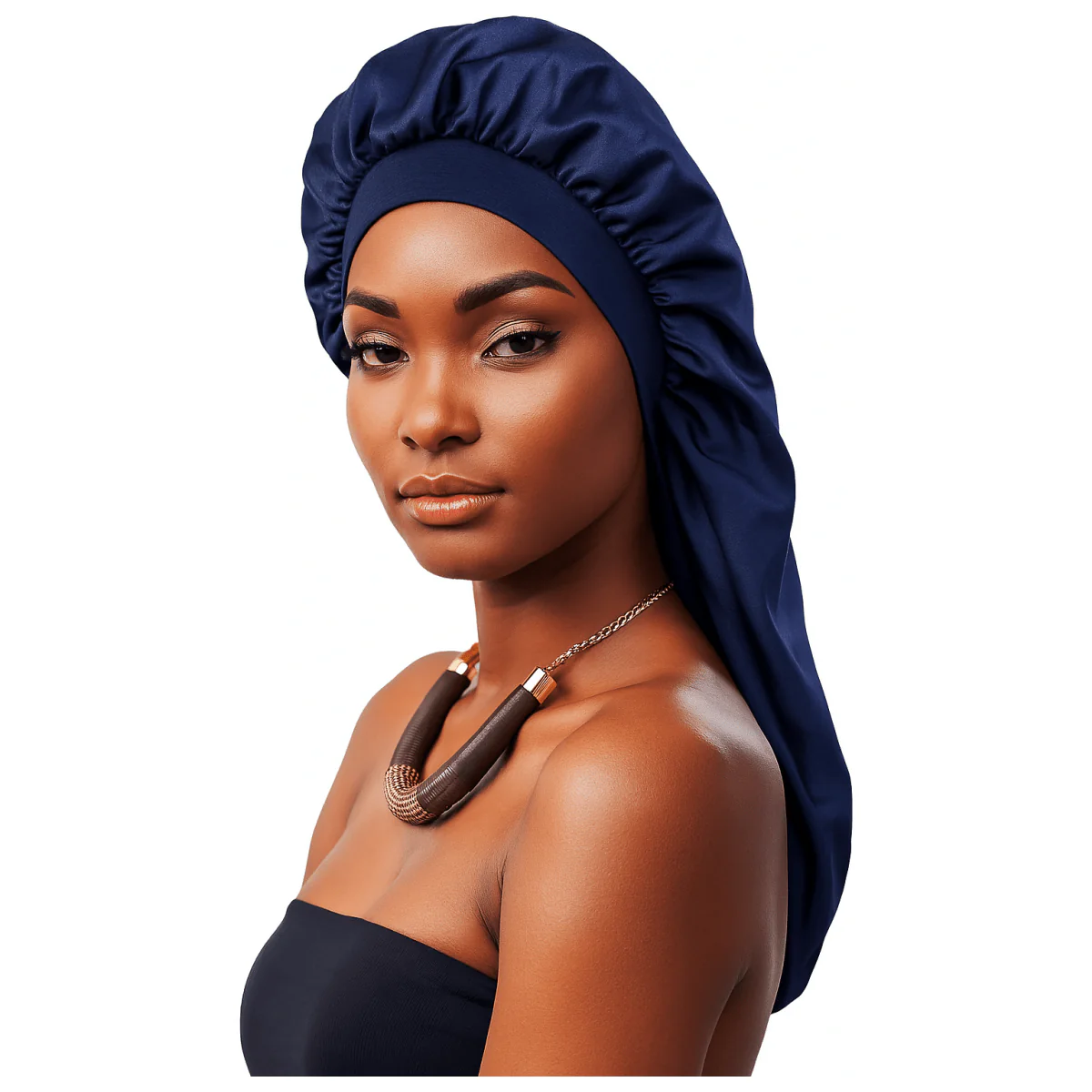 Dreamfix Double Layer Long Hair Bonnet - Image 4
