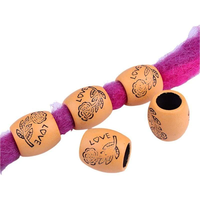 Dreamfix Dreadlocks Beads DIY Hair Braid 24Pcs