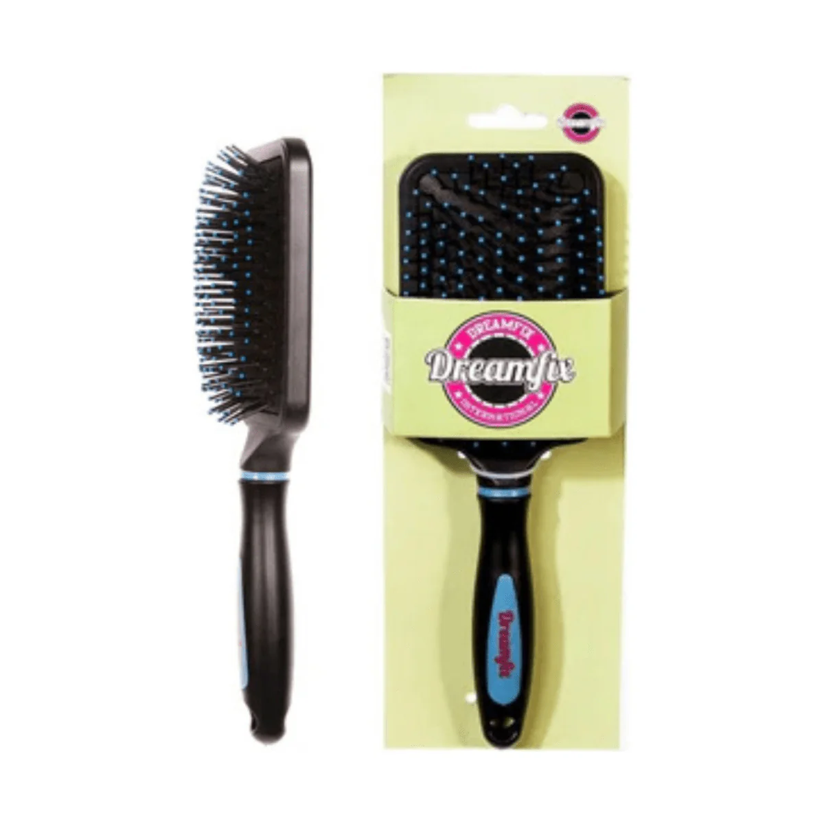 Dreamfix Square Hair Brush Black Square/Oval - Image 2