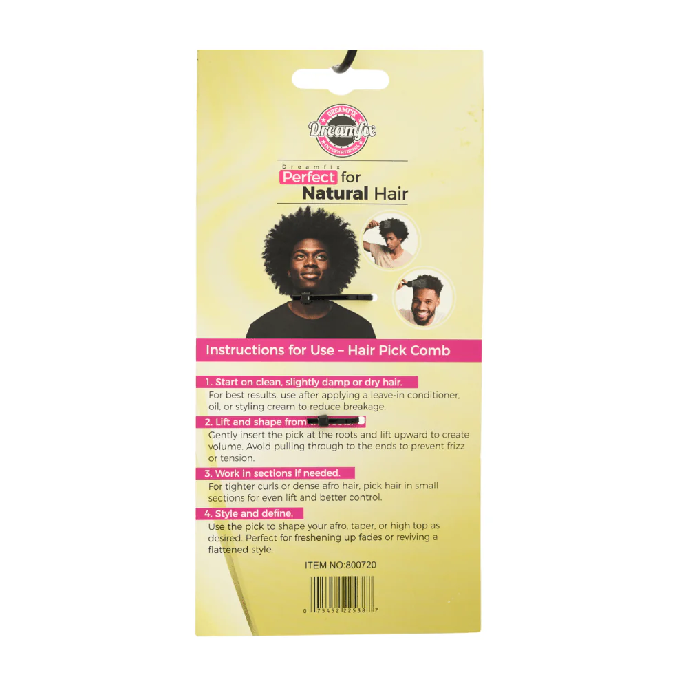 Dreamfix Hair Pick Comb (Different Sizes) - Image 12