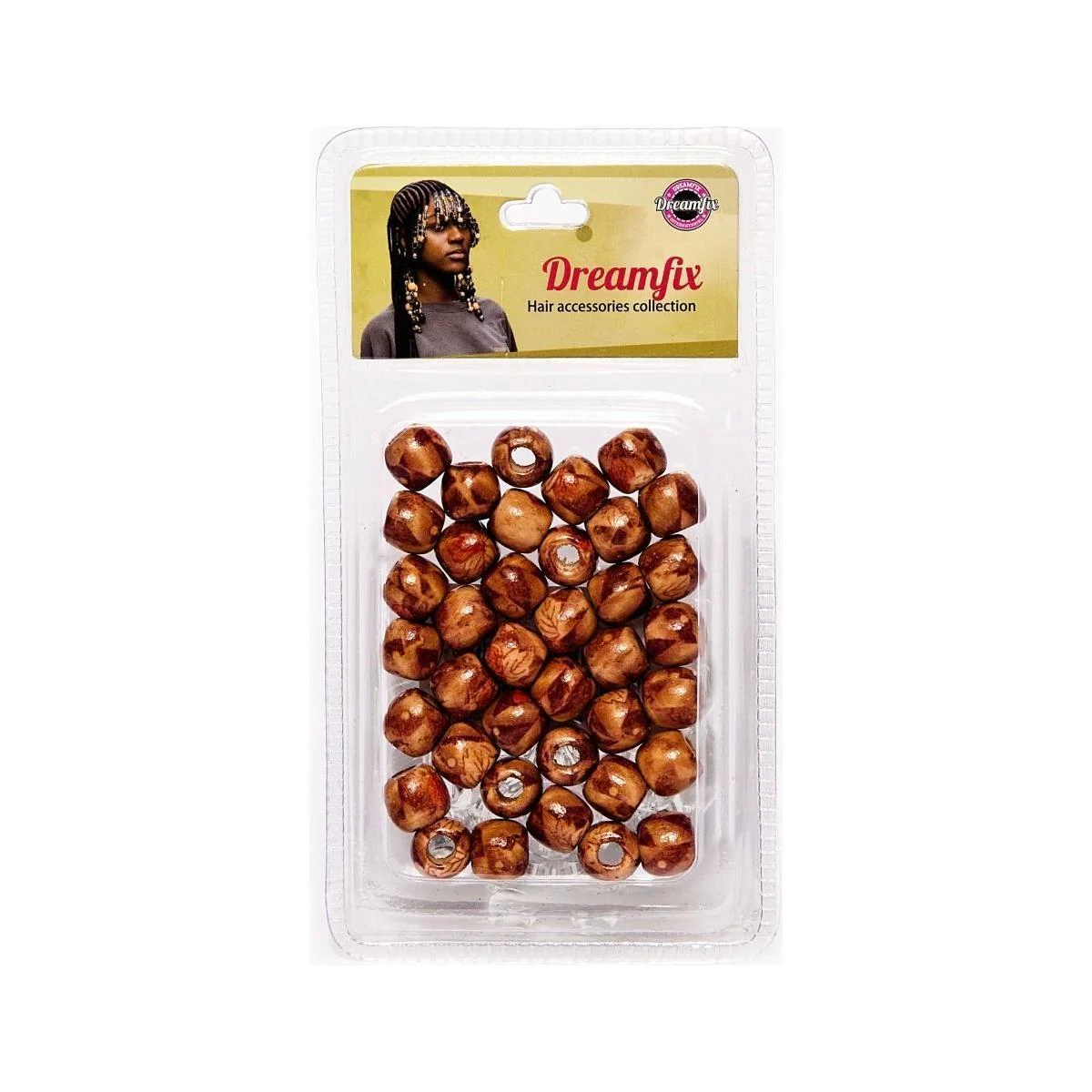 Dreamfix Hair Wood Beads For Children - Image 3