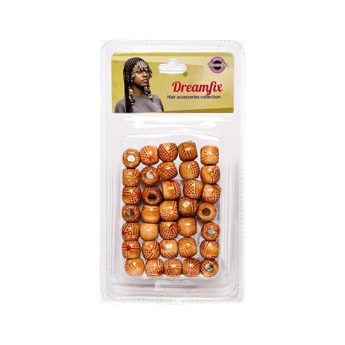 Dreamfix Hair Wood Beads For Children - Image 5