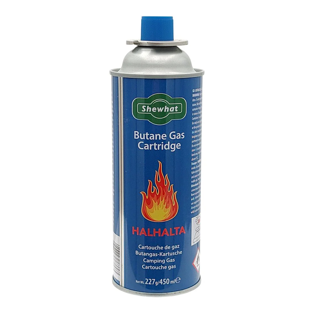 Shewhat HalHalta Butane Gas Cartidge 4 pcs Pack x 227g - Image 2