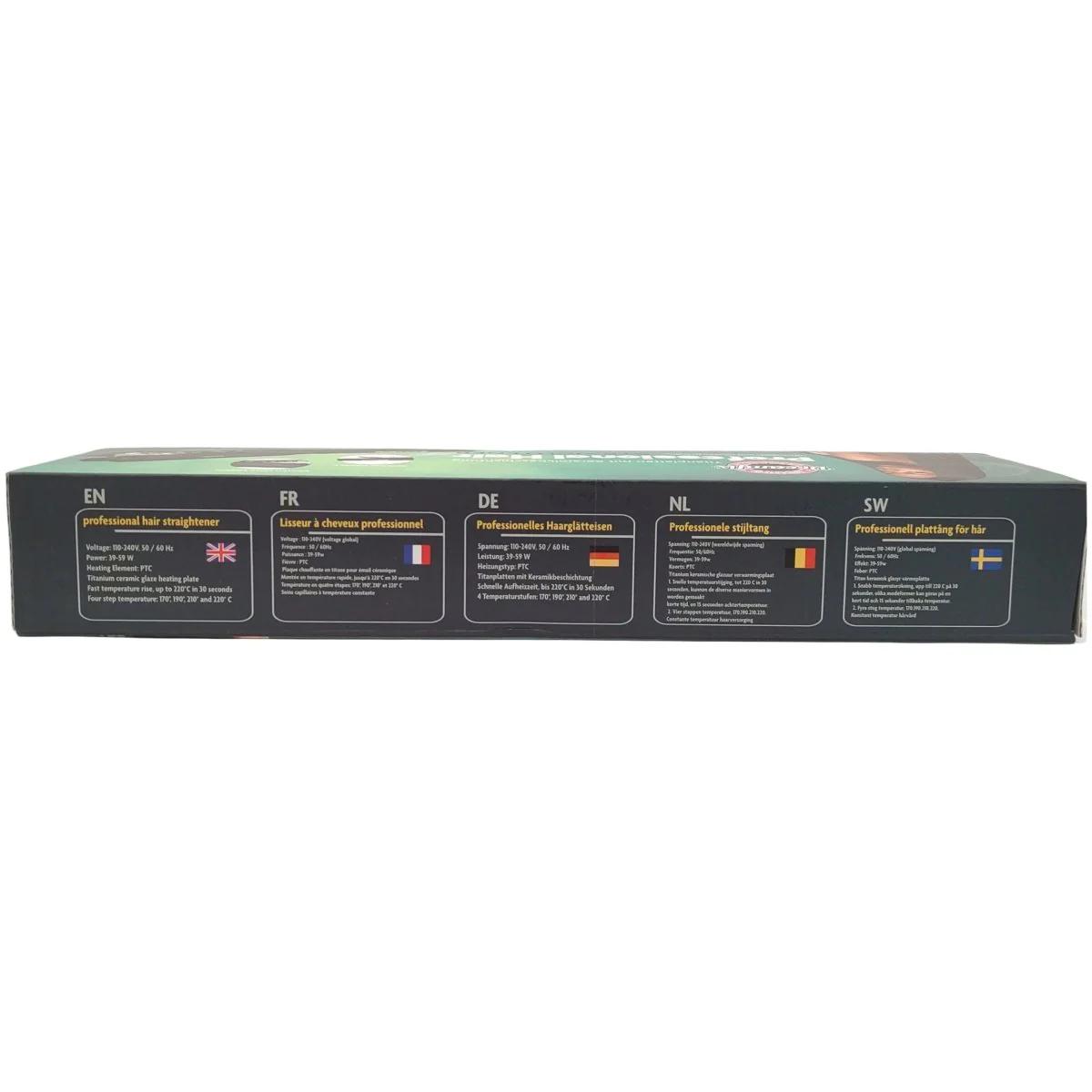 Dreamfix Titanium InstaHeat Wet & Dry Straightener (Black) - Image 10