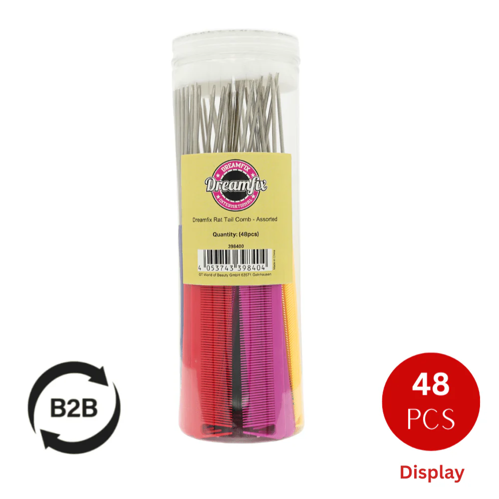 Dreamfix Rat Tail Comb (Assorted) - Image 2
