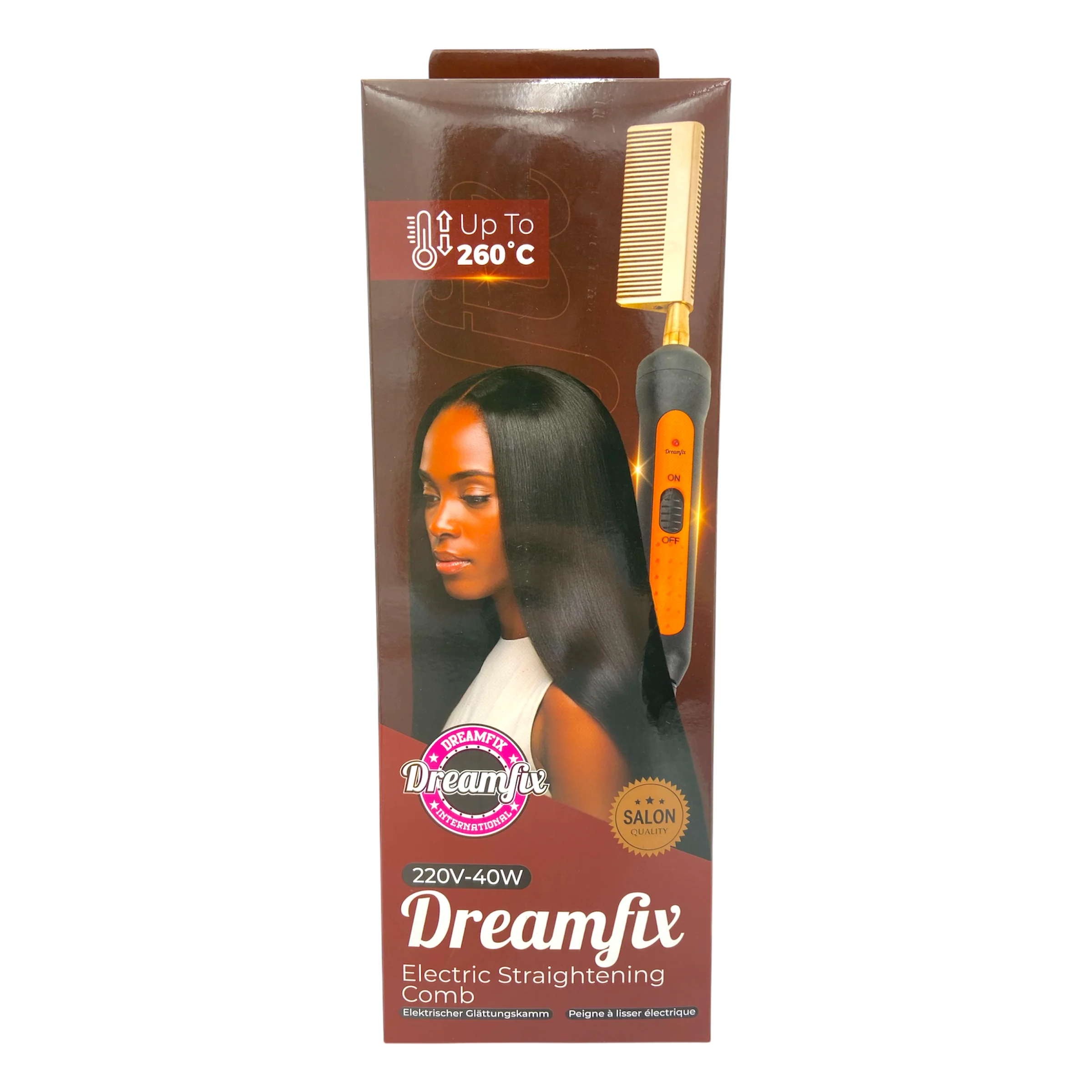 Dreamfix Sparkles Hot Straightening Comb 300g - Image 3