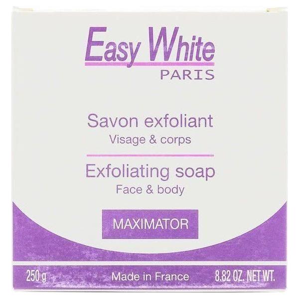 Easy White Paris Exfoliating Soap Face & Body Maximator 250g