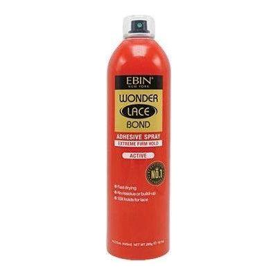 Ebin New York Wonder Lace Bond Extreme Firm Hold Spray Active 420/180/80 ml - Image 4